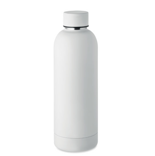 Witte Drupp Athena thermosfles van 500 ml, vooraanzicht.